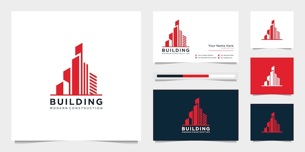 Download Free Design Logos And Building Construction Business Cards Inspiring City Building Abstract Logos Modern Premium Vector Use our free logo maker to create a logo and build your brand. Put your logo on business cards, promotional products, or your website for brand visibility.