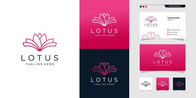 Download Free Design Template Lotus Logo And Business Card Design Business Card Use our free logo maker to create a logo and build your brand. Put your logo on business cards, promotional products, or your website for brand visibility.