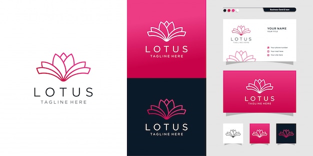 Download Free Design Template Lotus Logo And Business Card Design Business Card Use our free logo maker to create a logo and build your brand. Put your logo on business cards, promotional products, or your website for brand visibility.