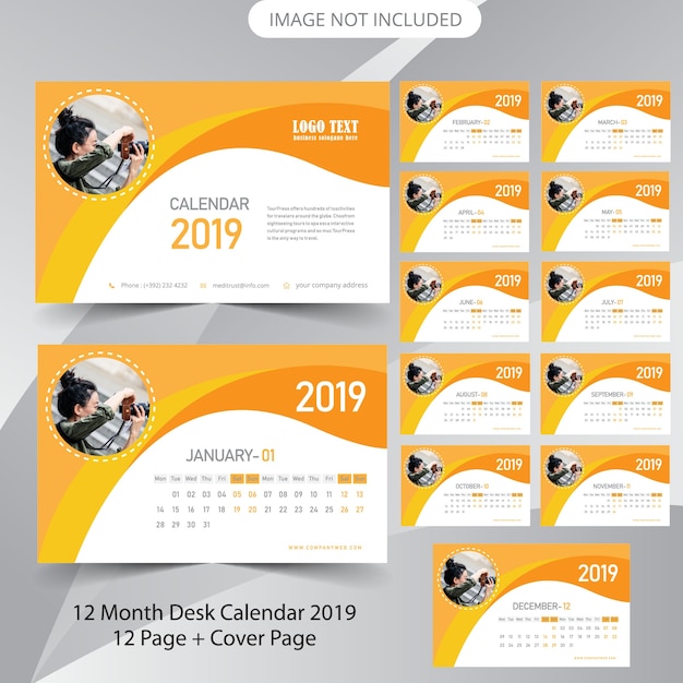 premium-vector-desk-calendar-2019-planner-template
