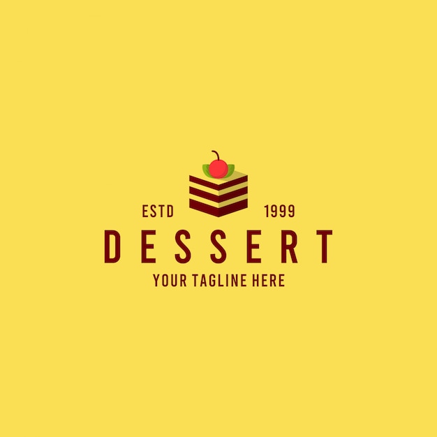 Download Free Dessert Minimalist Logo Design Inspiration Premium Vector Use our free logo maker to create a logo and build your brand. Put your logo on business cards, promotional products, or your website for brand visibility.