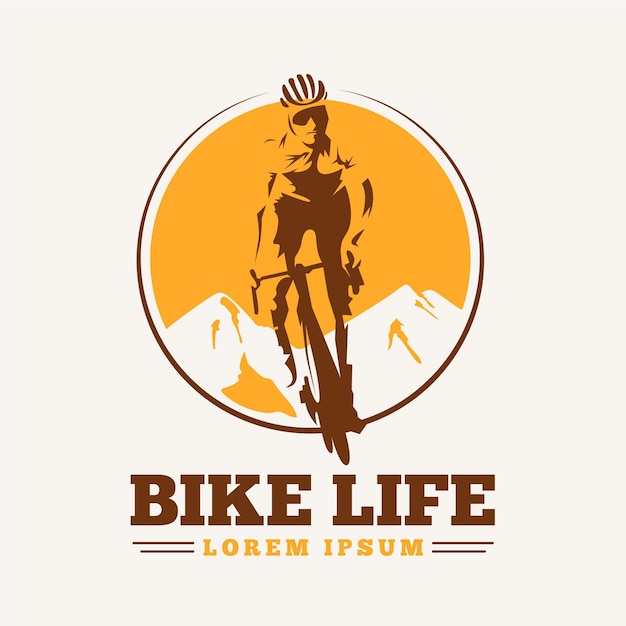 free-vector-detailed-bike-logo-template