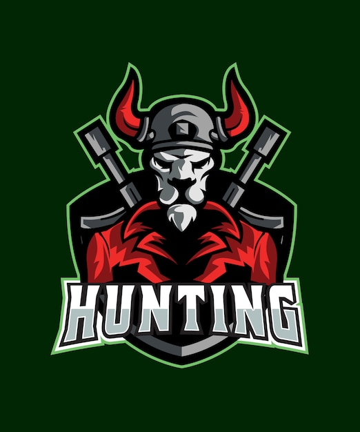 Download Free Devil Hunter Esports Logo Premium Vector Use our free logo maker to create a logo and build your brand. Put your logo on business cards, promotional products, or your website for brand visibility.