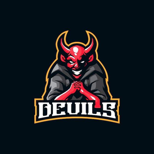 Premium Vector | Devil Mascot Logo Design Vector With Modern ...