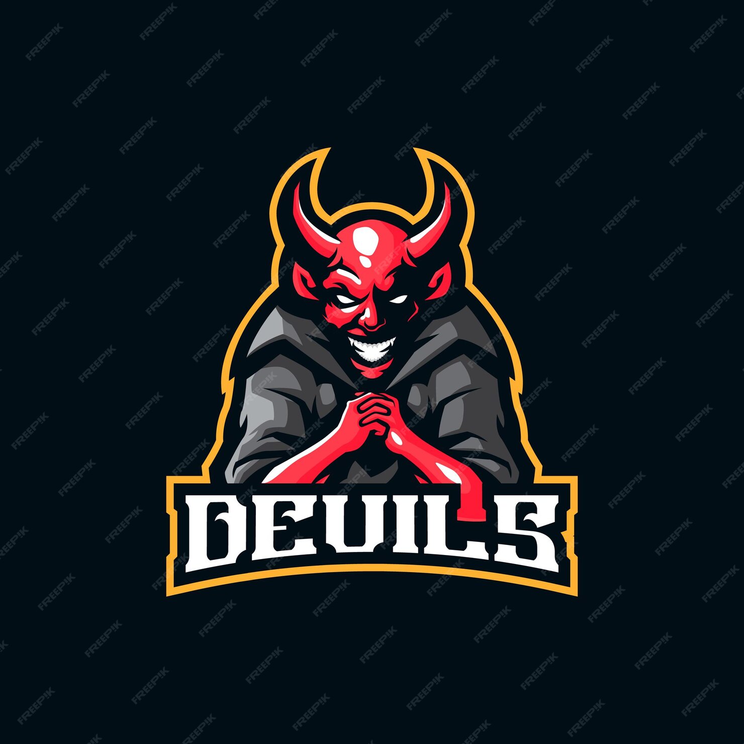 Premium Vector | Devil mascot logo design vector with modern ...