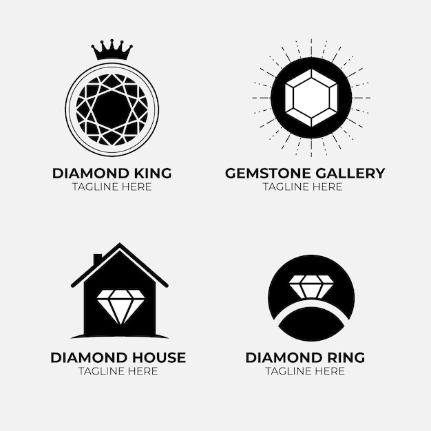 Download Free Download This Free Vector Diamond Logo Collection Use our free logo maker to create a logo and build your brand. Put your logo on business cards, promotional products, or your website for brand visibility.