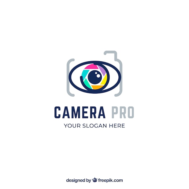 Download Free Download This Free Vector Diaphragm Photography Logo In Colors Use our free logo maker to create a logo and build your brand. Put your logo on business cards, promotional products, or your website for brand visibility.