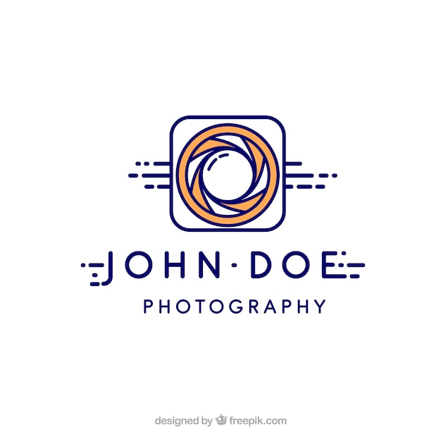 Download Free Diaphragm Photography Logo In Flat Style Free Vector Use our free logo maker to create a logo and build your brand. Put your logo on business cards, promotional products, or your website for brand visibility.