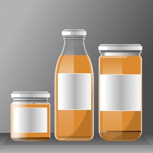 Different containers Vector | Free Download