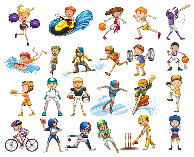 Different kind of sports Vector | Premium Download