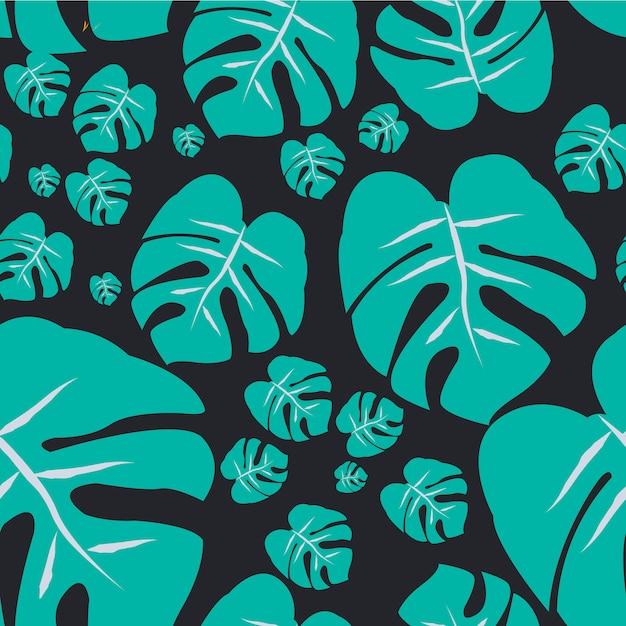 Different style leaves vector Free Vector