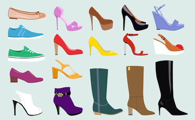 type of women shoes