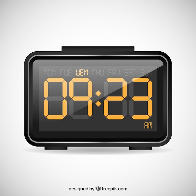 digital alarm clock