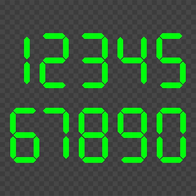 premium-vector-digital-clock-number-set-electronic-numbers