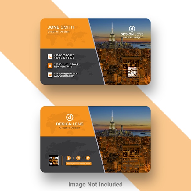 digital business card template free download
