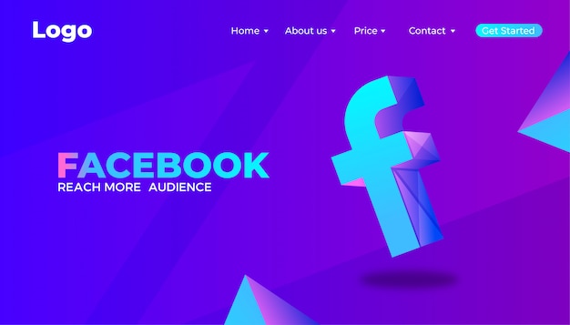 Download Free Digital Facebook Marketing Landing Page Design Premium Vector Use our free logo maker to create a logo and build your brand. Put your logo on business cards, promotional products, or your website for brand visibility.