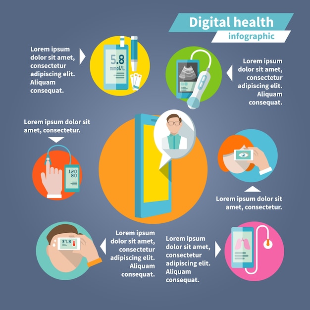 Healthcare Infographic Template Free