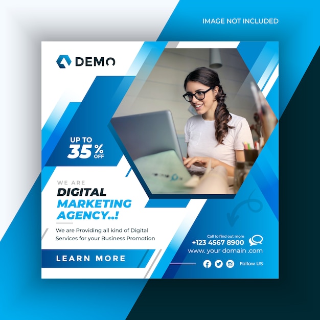 Premium Vector Digital Marketing Agency Social Media Post Banner 