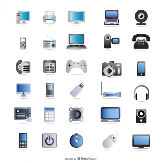 Free Vector | Digital technology devices collection