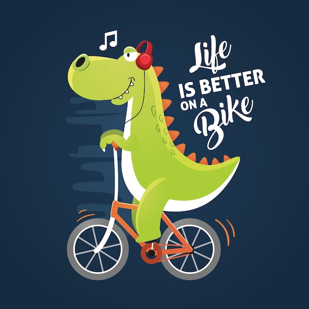 bicycle dinosaur