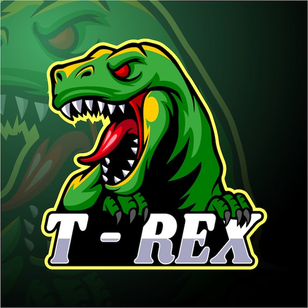 Download Free Dinosaur Esport Logo Mascot Design Premium Vector Use our free logo maker to create a logo and build your brand. Put your logo on business cards, promotional products, or your website for brand visibility.