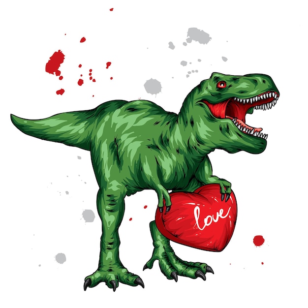 Dinosaur Heart Svg - vrogue.co