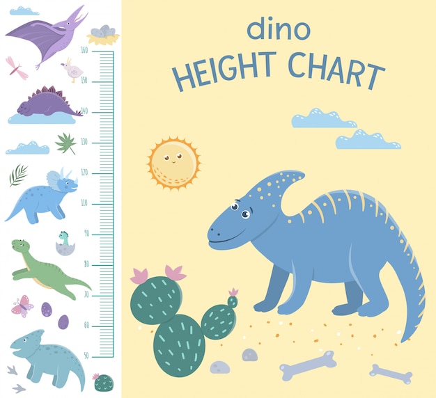 premium-vector-dinosaur-height-chart-picture-with-prehistoric-dino-elements-for-children