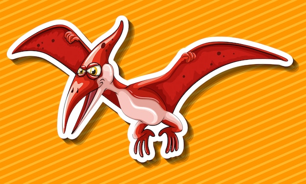 Download Dinosaur with wings flying Vector | Free Download
