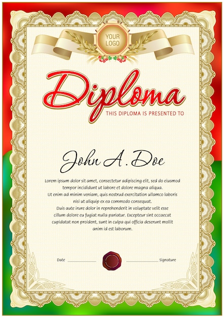 premium-vector-diploma-blank-template