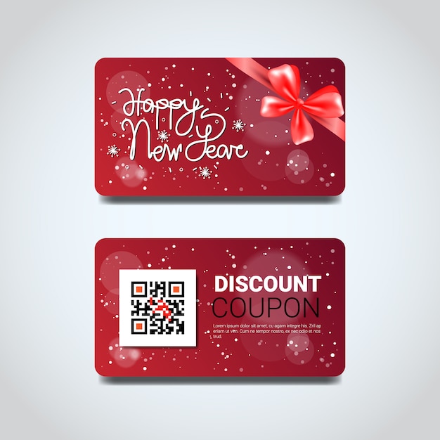 Download Free Discount Coupon Design Voucher With Qr Code For Present On Merry Use our free logo maker to create a logo and build your brand. Put your logo on business cards, promotional products, or your website for brand visibility.