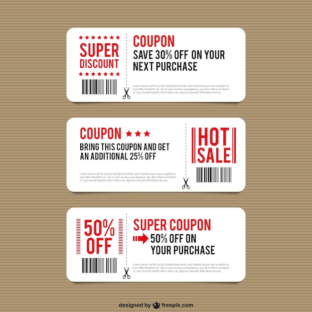 Free Editable Coupon Template from image.freepik.com