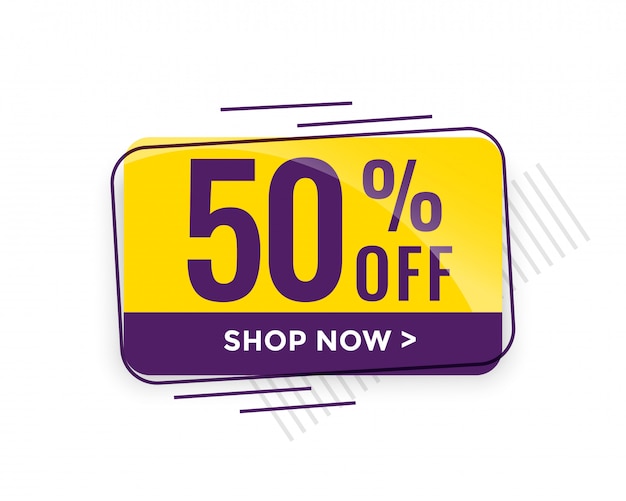 Discount sale and price tag design Free Vector