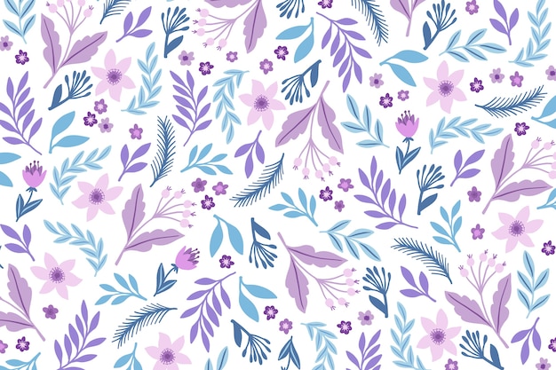 Download Ditsy floral print background Vector | Free Download