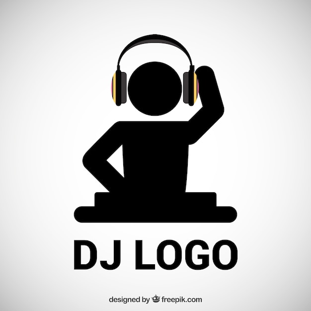 Download Free Dj Logo Free Vector Use our free logo maker to create a logo and build your brand. Put your logo on business cards, promotional products, or your website for brand visibility.