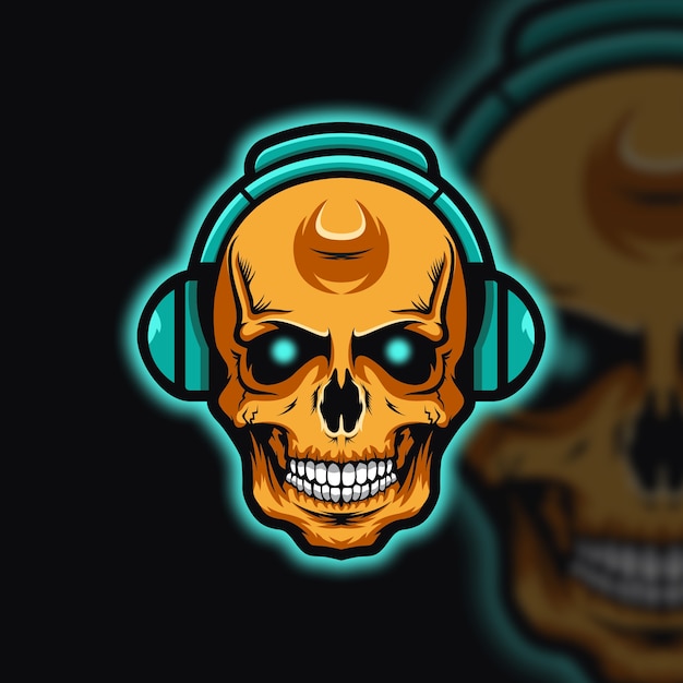 Download Free Dj Skull Head Logo Esport Premium Vector Use our free logo maker to create a logo and build your brand. Put your logo on business cards, promotional products, or your website for brand visibility.