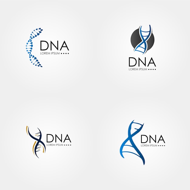 Premium Vector Dna Logo