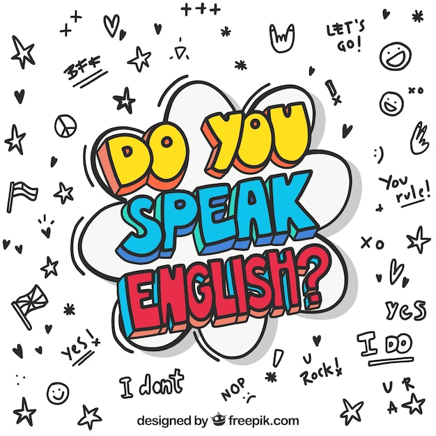 do-you-speak-english-background-vector-free-download