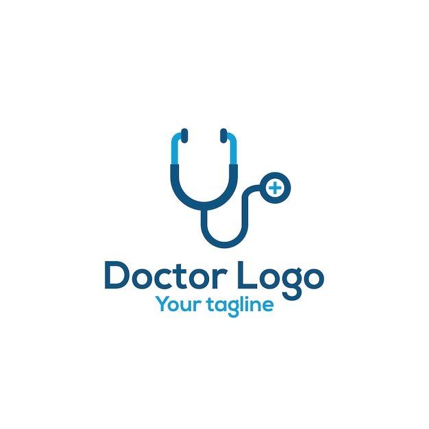 Doctor logo Premium Vector