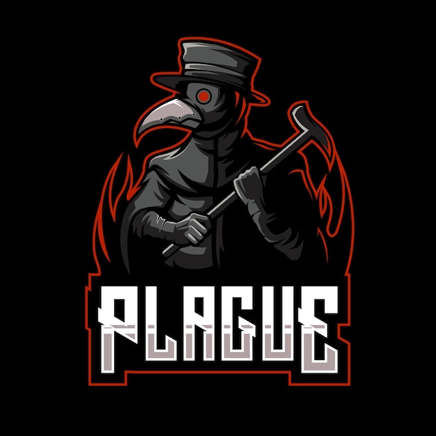 Premium Vector | Doctor plague esports logo design. illustration of ...