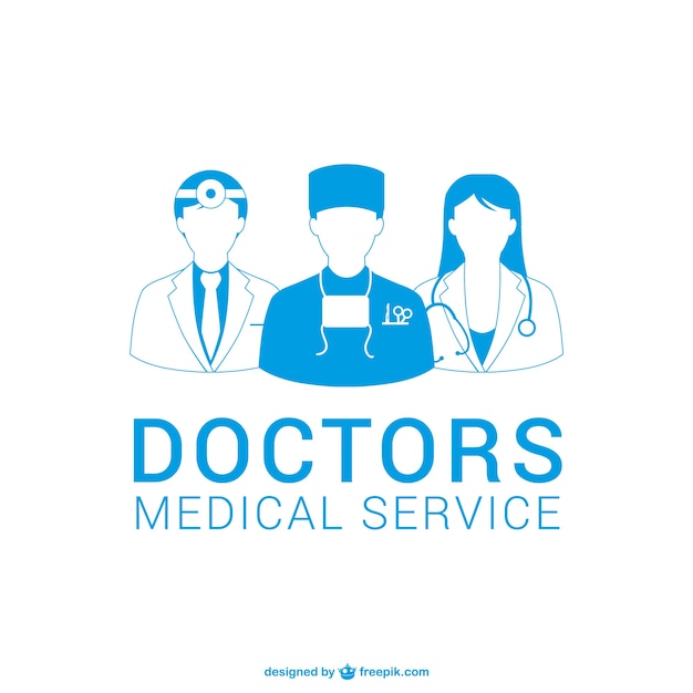 Doctors silhouettes