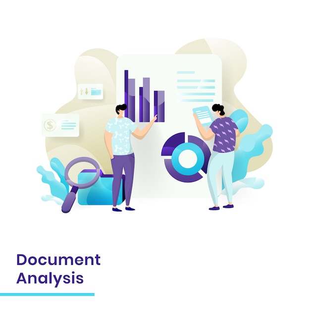 premium-vector-document-analysis-template