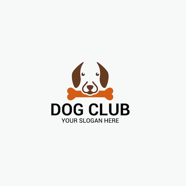 Premium Vector | Dog club logo