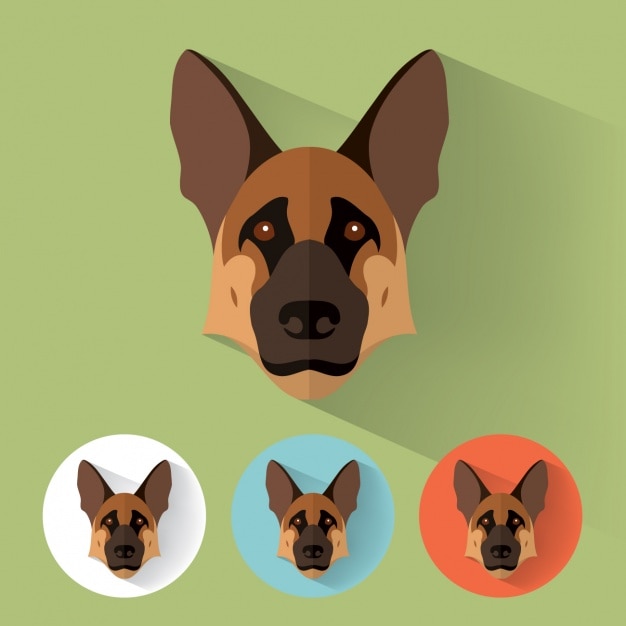 Download Free Vector | Dog designs collection