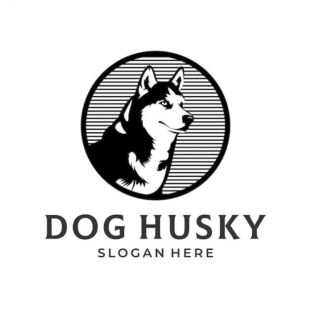 Download Free Dog Husky Logo Design Vector Template Premium Vector Use our free logo maker to create a logo and build your brand. Put your logo on business cards, promotional products, or your website for brand visibility.