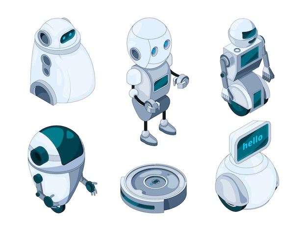 robot assistant vector