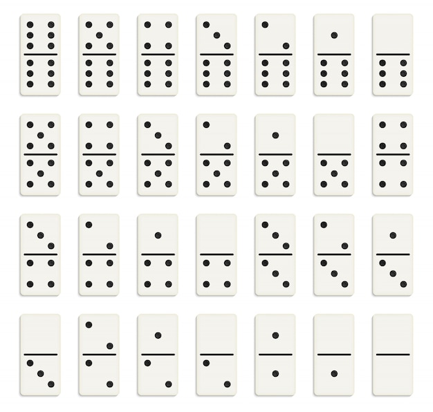 Domino full set Vector | Premium Download