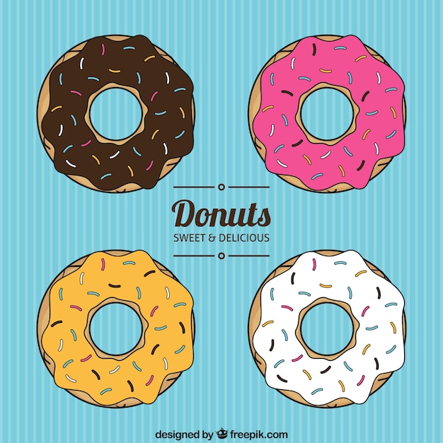 Download Free Download This Free Vector Donuts Collection Use our free logo maker to create a logo and build your brand. Put your logo on business cards, promotional products, or your website for brand visibility.