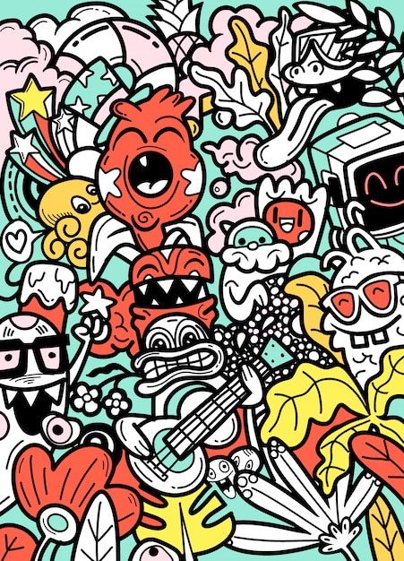 doodle monster ideas doodle monster ideas