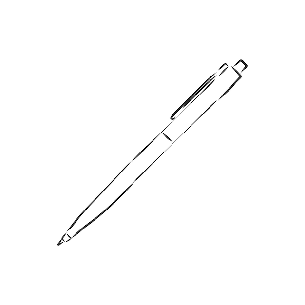 Premium Vector | Doodle sketch of pencil concept on white background ...