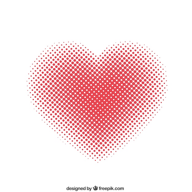 Dotted Heart Svg